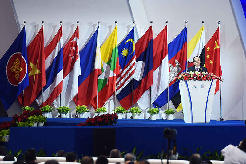  Thủ tướng Nguyễn Xuân Phúc phát biểu tại lễ khai mạc CAEXPO và CABIS.