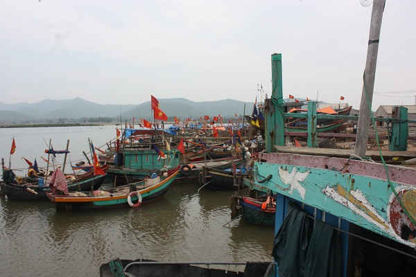 Nghệ An là tỉnh có số lượng tàu thuyền đánh bắt thủy, hải sản lớn với gần 4.500 phương tiện