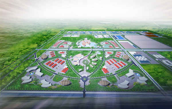 Mô hình dự án Khu công nghệ môi trường xanh Long An