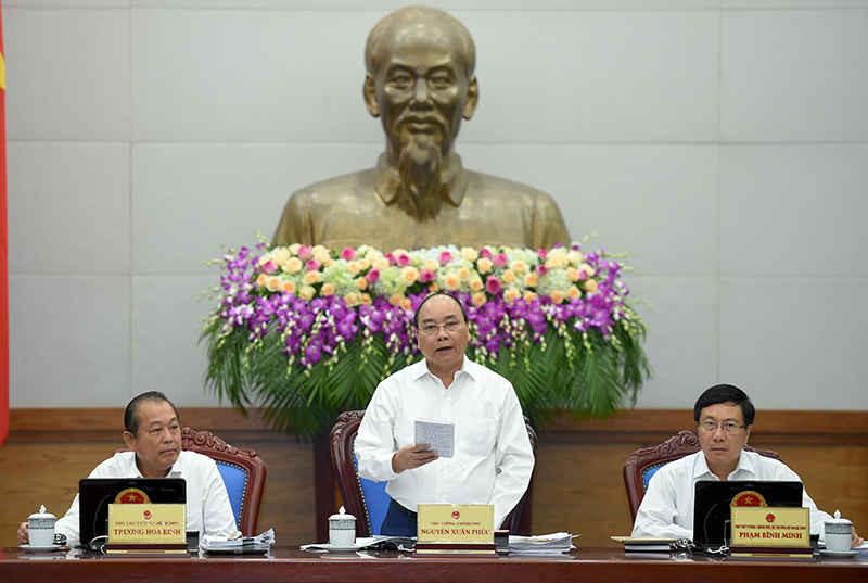 Sáng 3/10, dưới sự chủ trì của Thủ tướng Nguyễn Xuân Phúc, Chính phủ họp phiên thường kỳ tháng 9/2016