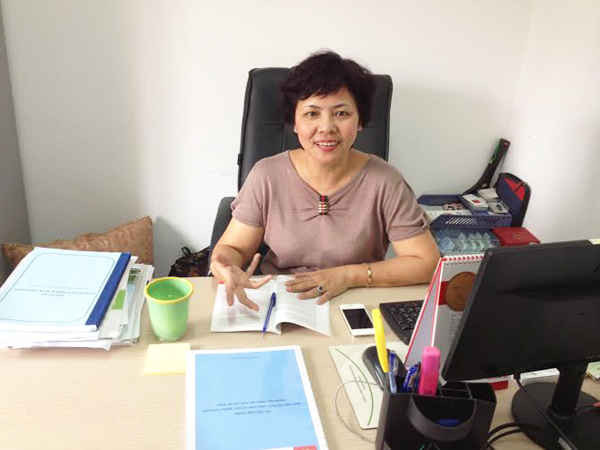 Bà Nguyễn Ngọc Lý, Giám đốc Trung tâm Nghiên cứu Môi trường và Cộng đồng.