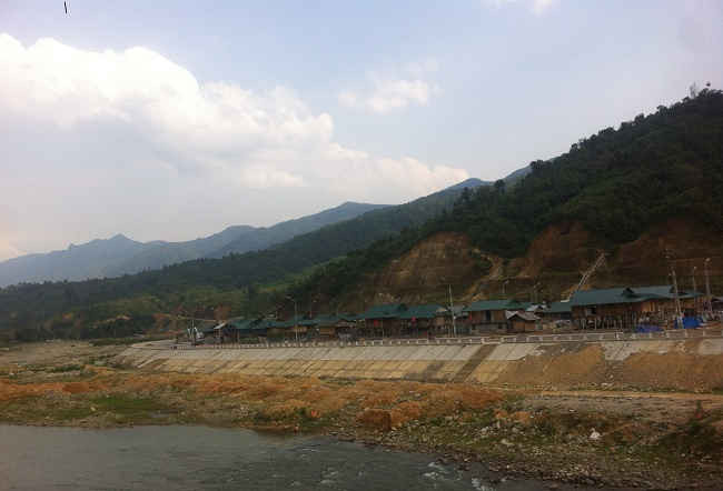 Khu tái định cư thị trấn Mường Tè huyện Mường Tè, một trong những khu tái định cư người dân đang thiếu đất sản xuất