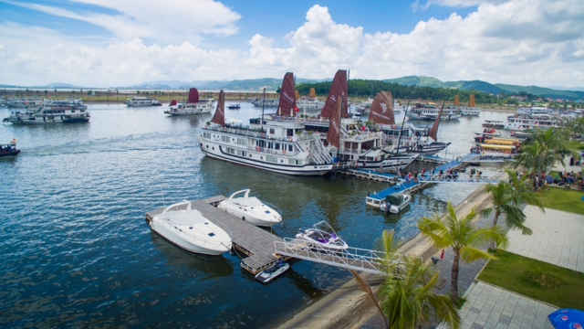 Cảng tàu khách quốc tế Tuần Châu là một sản phẩm du lịch mới, góp phần nâng tầm du lịch Hạ Long lên tầm cao mới