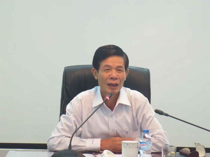 Thứ trưởng Bộ TN&MT Chu Phạm Ngọc Hiển chủ trì cuộc họp 