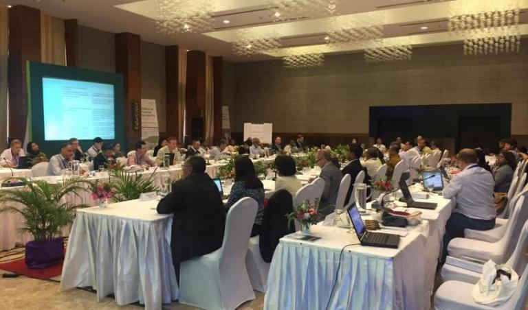 Quang cảnh Hội nghị lần thứ 13 Ban Chỉ đạo khu vực của MFF đánh dấu sự tham gia của Trung tâm ASEAN về đa dạng sinh học