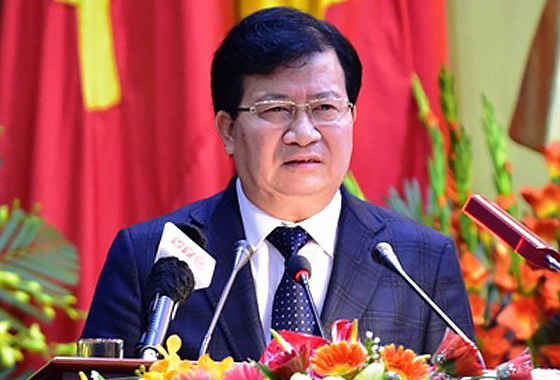 Phó Thủ tướng Trịnh Đình Dũng  phát biểu chỉ đạo tại Đại hội lần thứ 4 Hiệp hội các đô thị Việt Nam