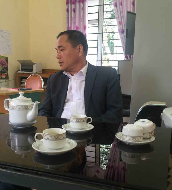 Ông Hà Văn Đượng – Chủ tịch UBND xã Nam Tiến: Tôi chỉ ký xác nhận lô đất của hộ gia đình?
