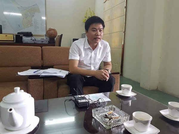 Ông Nguyễn Quốc Văn - Chủ tịch UBND phường Ngọc Thuỵ, quận Long Biên