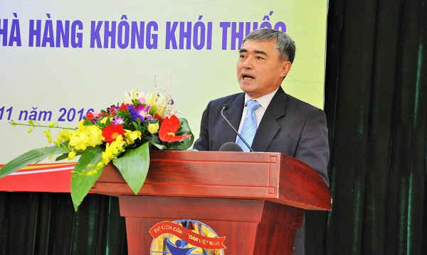 Ông Nguyễn Minh Hồng - Thứ trưởng Bộ Thông tin và Truyền thông phát biểu khai mạc hội thảo