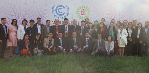 Đoàn Việt Nam tham dự Hội nghị COP 22