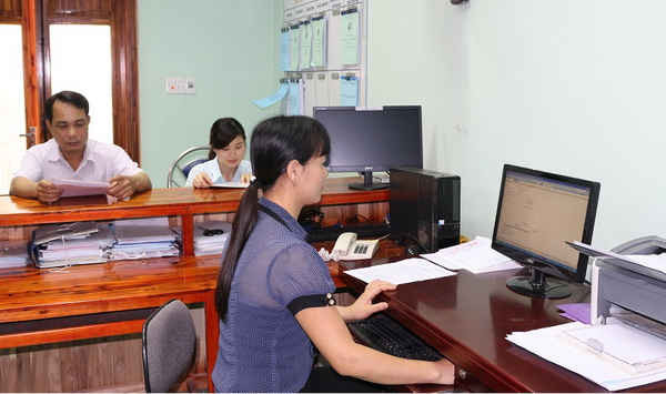 Cán bộ công chức Sở TN&MT Tuyên Quang - Ảnh: Sở TN&MT tỉnh Tuyên Quang