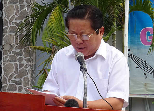 Ông Đinh Khoa Toàn - Chủ tịch UBND huyện đảo Phú Quốc 