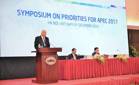 Chủ tịch SOM APEC 2016, Đại sứ Peru Luis Quesada khẳng định Peru ủng hộ các ưu tiên do Việt Nam đề xuất.
