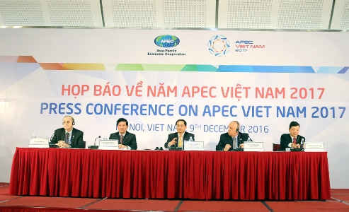 Họp báo quốc tế về Năm APEC Việt Nam