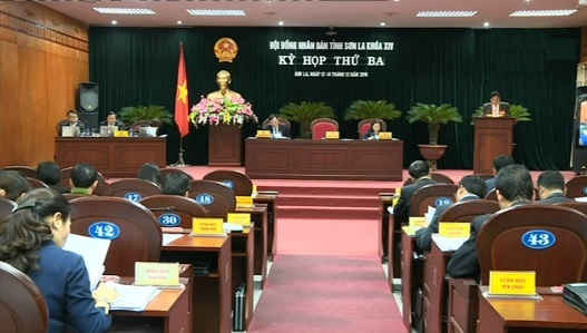 Kỳ họp thứ 3, HĐND tỉnh Sơn La khóa XIV diễn ra từ ngày 12-14/12/2016