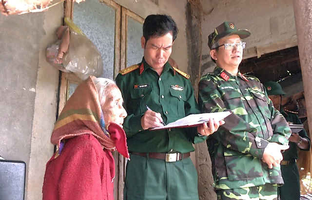 Tư lệnh Quân khu 5 sẽ chỉ đạo Bộ CHQS tỉnh Quảng Ngãi phối hợp với địa phương soát xét từng đối tượng để Bộ Tư lệnh Quân khu 5 có mức hỗ trợ phù hợp