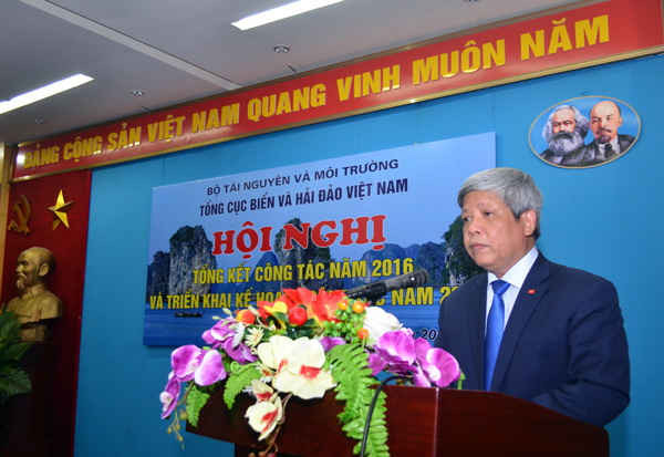 Thứ trưởng Bộ TNMT Nguyễn Linh Ngọc phát biểu tại Hội thảo
