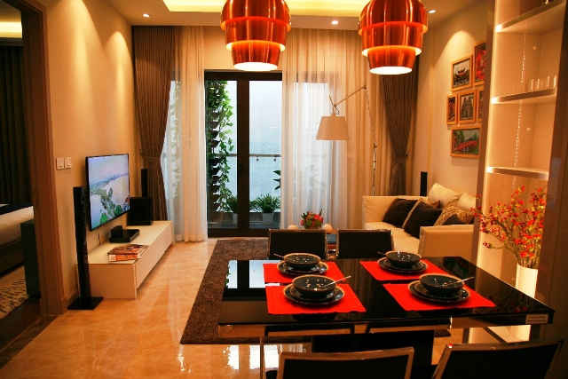 Bốn loại căn hộ của Sun Grand City Thuy Khue Residence với các diện tích 57m2, 90m2, 123m2 và 139m2 đều được thiết kế thông minh và xây dựng theo tiêu chuẩn châu Âu
