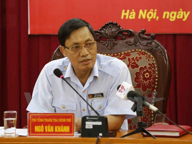 Ông Ngô Văn Khánh - Phó Tổng Thanh tra Chính phủ 