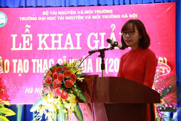 Nguyễn Thị Thúy Hằng, học viên cao học  ngành Quản lý đất đai 