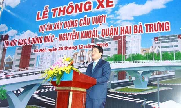 Chủ tịch UBND TP Hà Nội Nguyễn Đức Chung kỳ vọng đây sẽ là mô hình kiểu mẫu để nhân rộng trên địa bàn Thủ đô