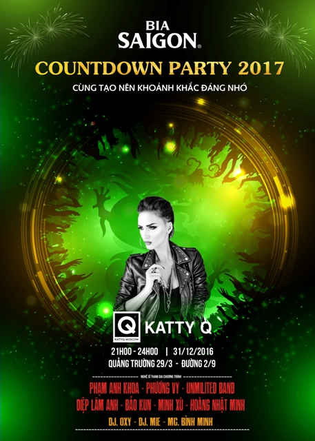 Chương trình Chào đón năm mới 2017 – Countdown Party lần thứ 5