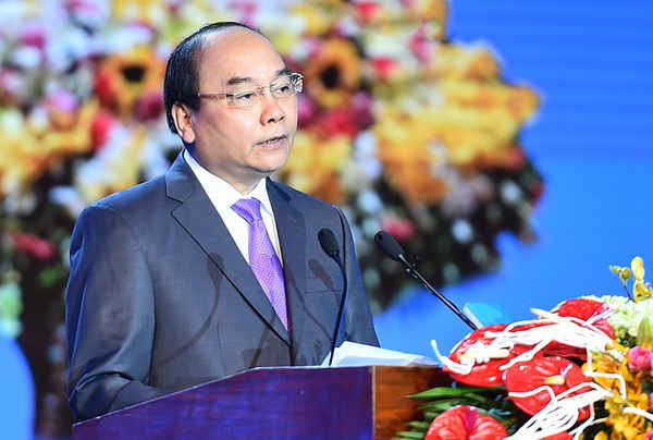 Thủ tướng Chính phủ Nguyễn Xuân Phúc phát biểu tại buổi lễ - Ảnh: Chinhphu.vn