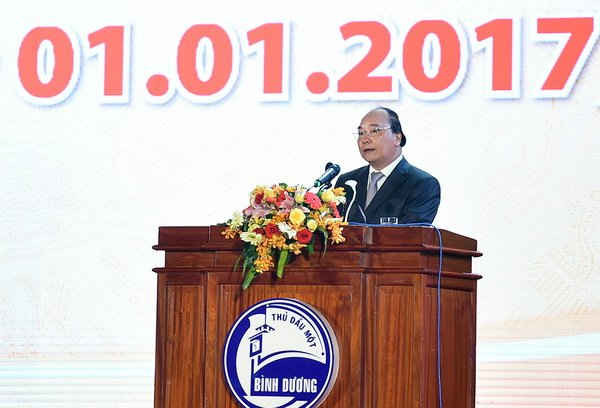 Thủ tướng Chính phủ Nguyễn Xuân Phúc phát biểu tại buổi lễ - Ảnh: Chinhphu.vn