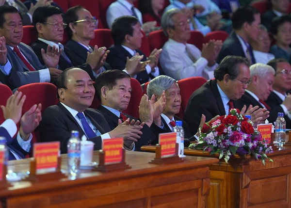 Quang cảnh buổi Lễ kỷ niệm 20 năm tái lập tỉnh Bình Phước