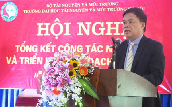 PGS.TS Trần Duy Kiều – Phó Hiệu trưởng trường Đại học TN&MT Hà Nội