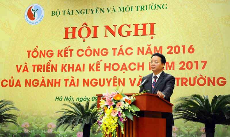 Bộ trưởng Bộ TN&MT Trần Hồng Hà phát biểu khai mạc Hội nghị