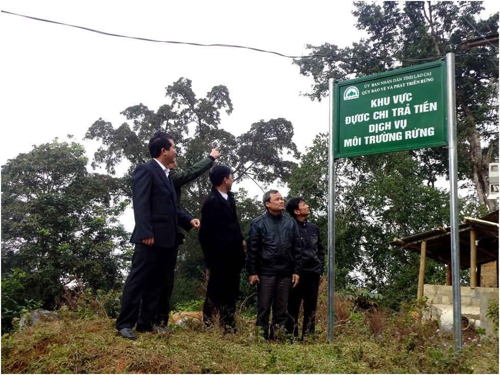 Lào Cai là một trong những tỉnh đi đầu việc trong thực hiện chính sách chi trả DVMT rừng. Ảnh: MH