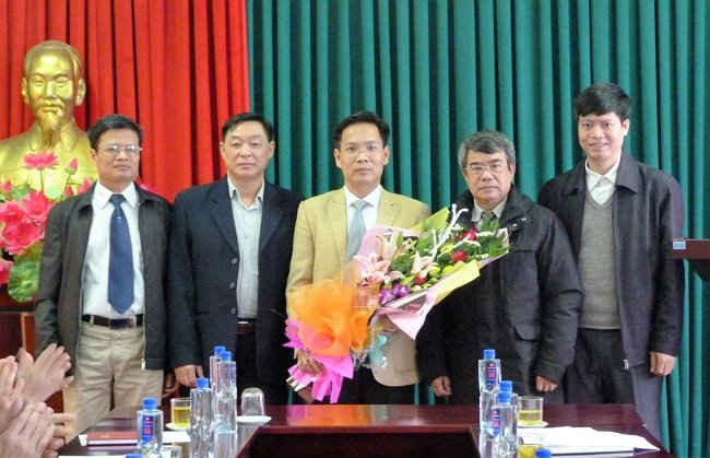 Sở TN&MT Sơn La chúc mừng Tân Phó Giám đốc Sở. 
