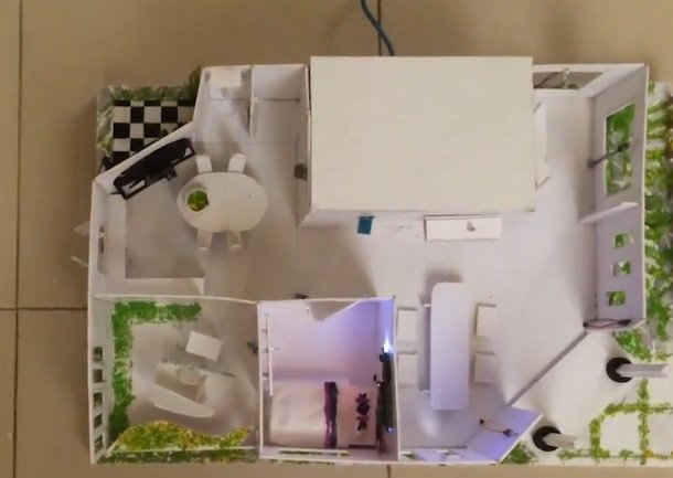 Mô hình điện thông minh  nhà thông minh cho ngôi nhà nhỏ  căn hộ chung cư  