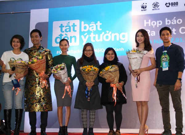 Đại sứ Chiến dịch bao gồm MC Phan Anh và Hoa Hậu Việt Nam 2016 Đỗ Mỹ Linh