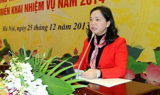 Bà Trần Thị Hà - Thứ trưởng Bộ Nội vụ - Ảnh: TTXVN