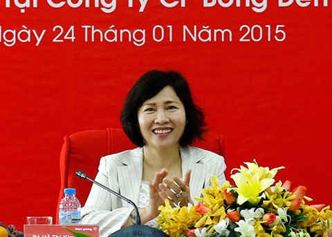 Bà Hồ Thị Kim Thoa bị kỷ luật khiển trách