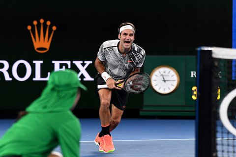 Khoảnh khắc Federer biết mình giành chiến thắng Grand Slam thứ 18