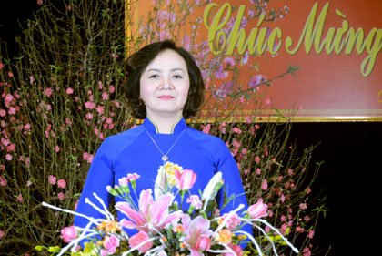 Bà Phạm Thị Thanh Trà - Ủy viên Trung ương Đảng, Bí thư Tỉnh ủy, Chủ tịch UBND tỉnh Yên Bái 