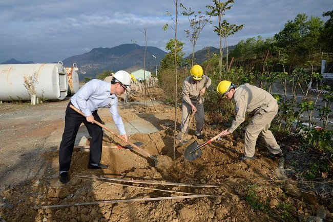 Ngày 3/2, huyện Mường La đã trồng hơn 1.000 cây dọc các tuyến đường từ trung tâm huyện ra thủy điện Sơn La; dọc đường quốc lộ và tuyến đường đi xã