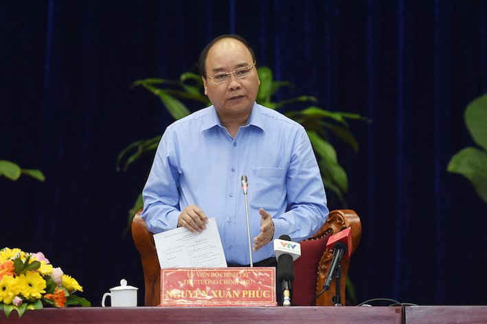 Thủ tướng Chính phủ chủ trì Hội nghị phát triển ngành tôm Việt Nam. Ảnh: VGP/Quang Hiếu