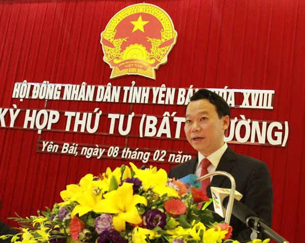 Ông Đỗ Đức Duy, Phó Bí thư Tỉnh ủy Yên Bái được bầu giữ chức vụ Chủ tịch UBND tỉnh Yên Bái nhiệm kỳ 2016-2021