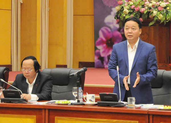 Bộ trưởng Trần Hồng Hà yêu cầu Tổng cục Môi trường nâng cao vai trò của mình, phải làm sao để toàn dân coi bảo vệ môi trường là trách nhiệm của mình