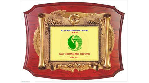 Giải thưởng Môi trường Việt Nam là giải thưởng chính thức, duy nhất của Bộ TN&MT