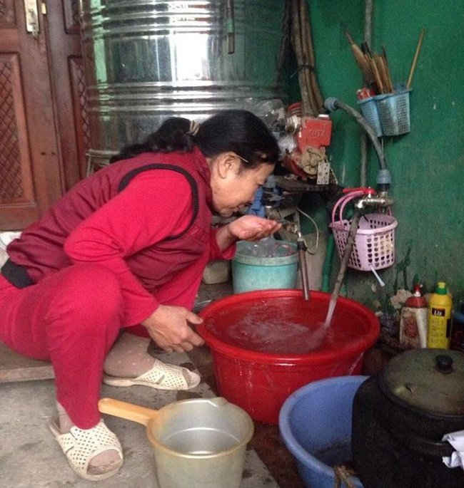Người dân phường Tân Thanh, T.P Điện Biên Phủ còn nghi ngại chất lượng nước sinh hoạt