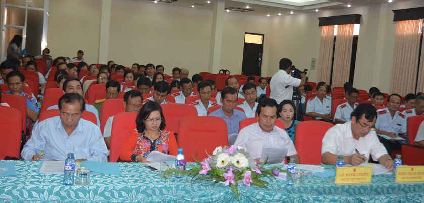 Đại biểu dự hội nghị triển khai Công tác thanh tra tỉnh Bạc Liêu năm 2017