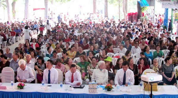 Hội thảo thu hút sự quan tâm của gần 2.000 người cao tuổi trên địa bàn các quận, huyện ở TP.HCM