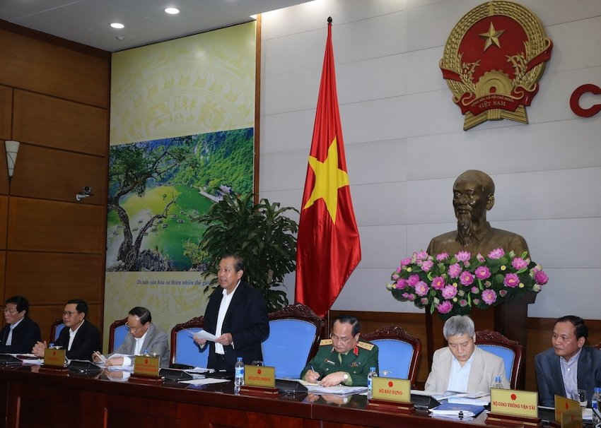 Phó Thủ tướng Thường trực Trương Hòa Bình Yêu cầu có biện pháp ngăn chặn ngay khai thác cát trái phép