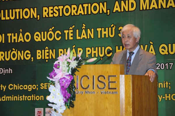 GS Trần Thanh Vân phát biểu tại Hội thảo