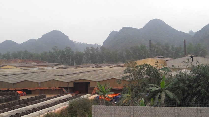 Hiện trạng nơi sản xuất gạch Lam Sơn
